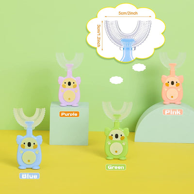 Kids U-Shaped Silicone Toothbrush