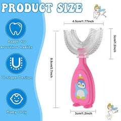Kids U-Shaped Silicone Toothbrush