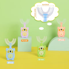 Kids U-Shaped Silicone Toothbrush