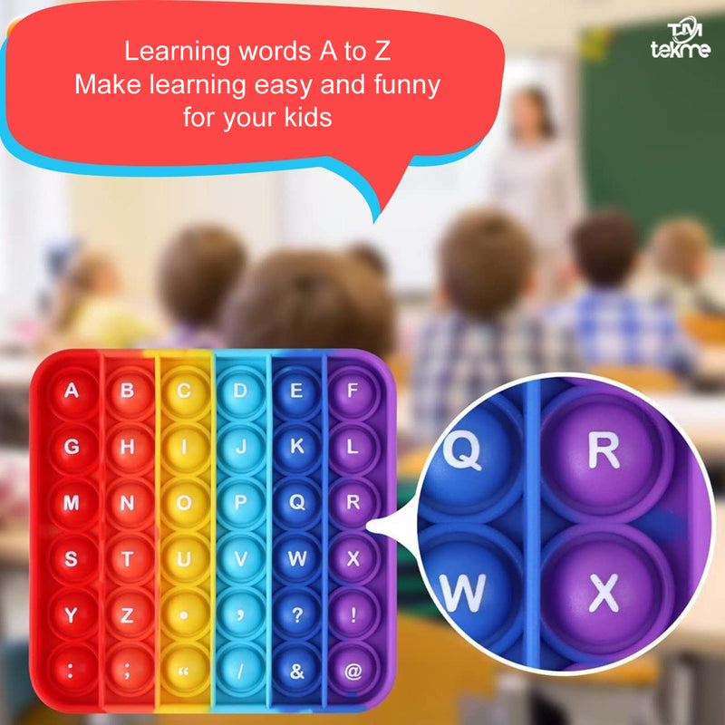 Alphabet Pop It Learning Toy
