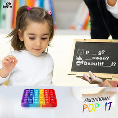 Alphabet Pop It Learning Toy
