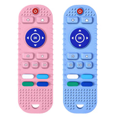 Remote Silicone Baby Teether Combo