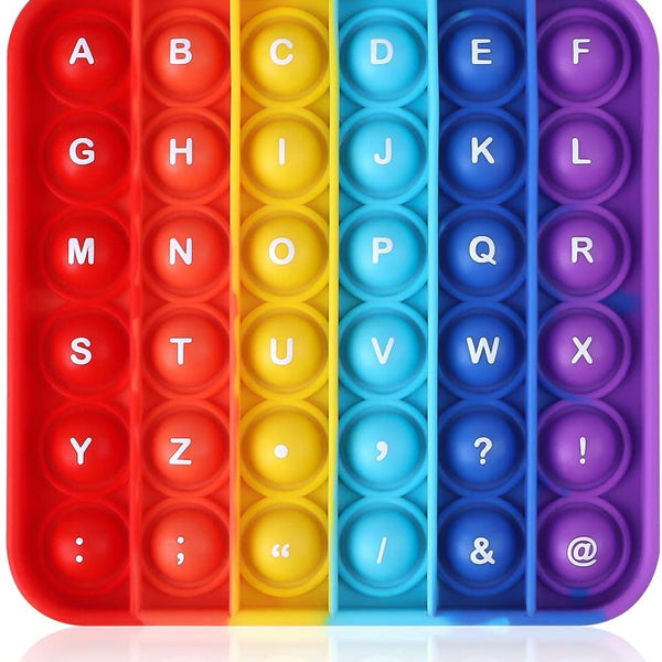 Alphabet Pop It Learning Toy