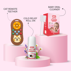 Tekme Baby Teething & Oral Care Combo Kit | 3-in-1 Essentials