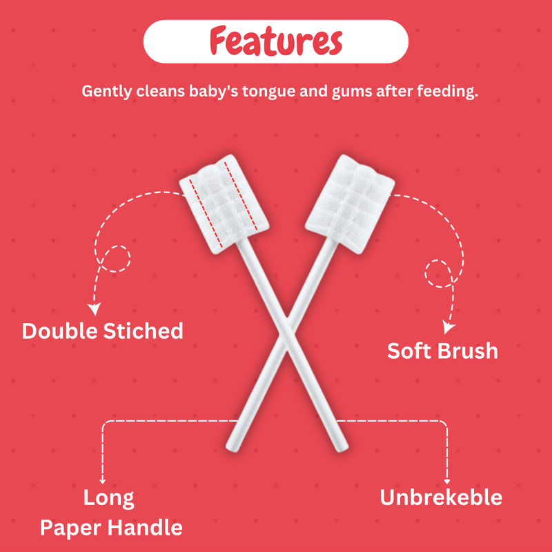Baby Oral Cleaner Swab Pack