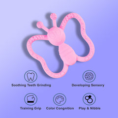Butterfly Silicone Baby Teether Toy