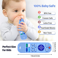 Remote Silicone Baby Teether Combo