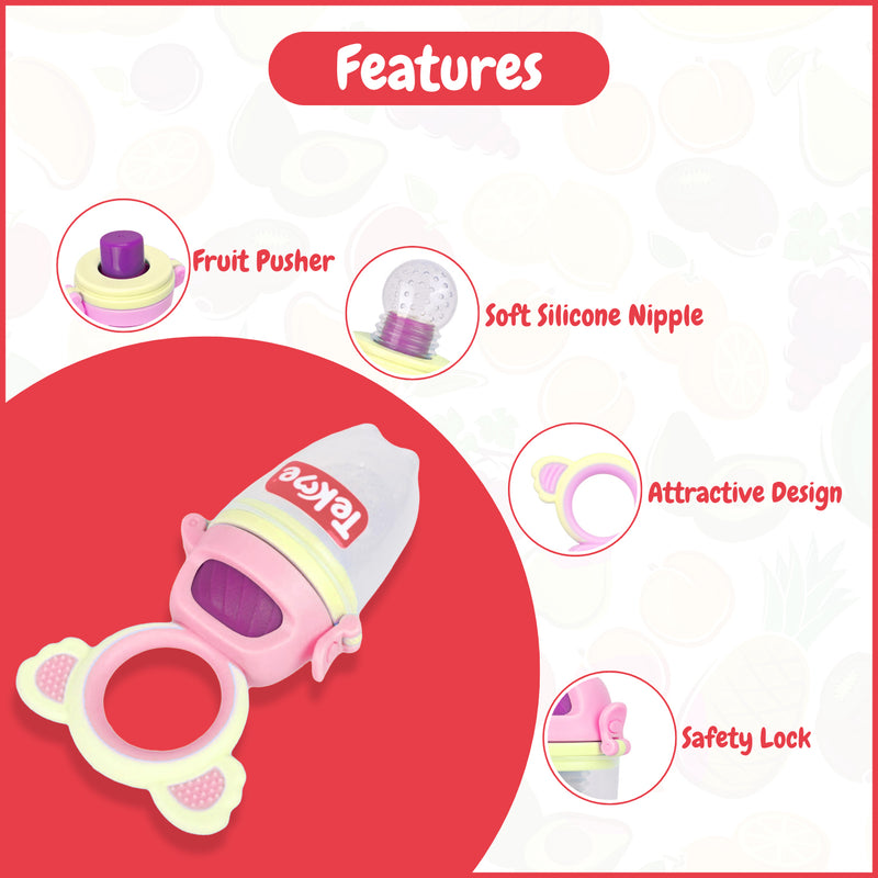 Silicone Baby Fruit Feeder Nibbler