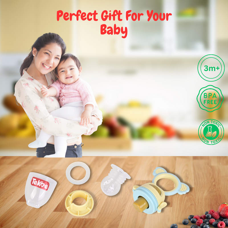 Silicone Baby Fruit Feeder Nibbler
