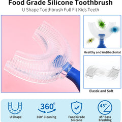 Kids U-Shaped Manual Toothbrush