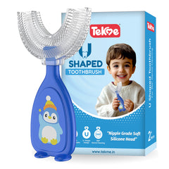 Kids U-Shaped Silicone Toothbrush