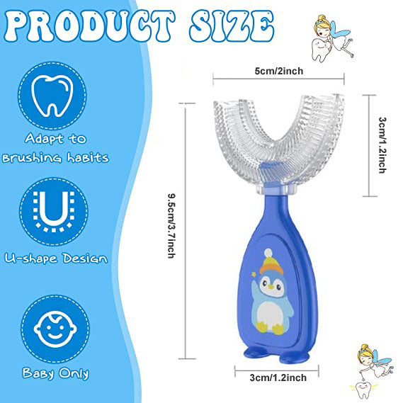 Kids U-Shaped Manual Toothbrush