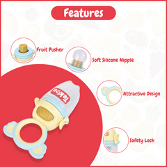 Silicone Baby Fruit Feeder Nibbler