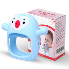 Penguin Silicone Baby Teether Toy
