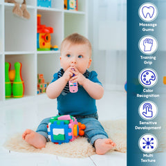 Remote Silicone Baby Teether Combo