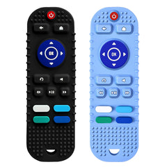 Remote Silicone Baby Teether Combo