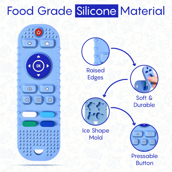 Silicone Remote Baby Teether Toy
