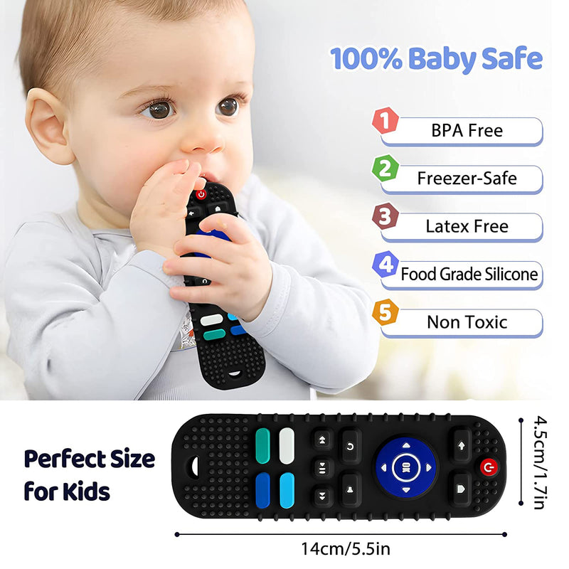 Silicone Remote Teether Baby Toy