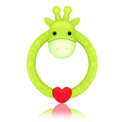 Giraffe Silicone Baby Teether Toy