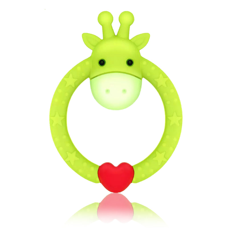 Giraffe Silicone Baby Teether Toy
