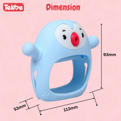 Penguin Silicone Baby Teether Toy