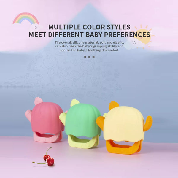 Silicone Baby Teether Glove Toy