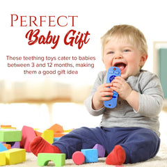 Remote Silicone Baby Teether Combo