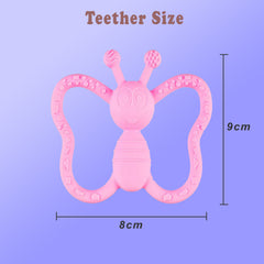 Butterfly Silicone Baby Teether Toy