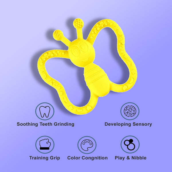 Butterfly Silicone Baby Teether