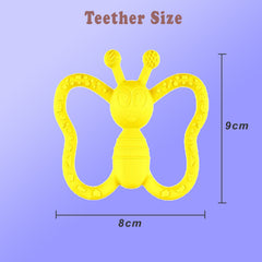 Butterfly Silicone Baby Teether