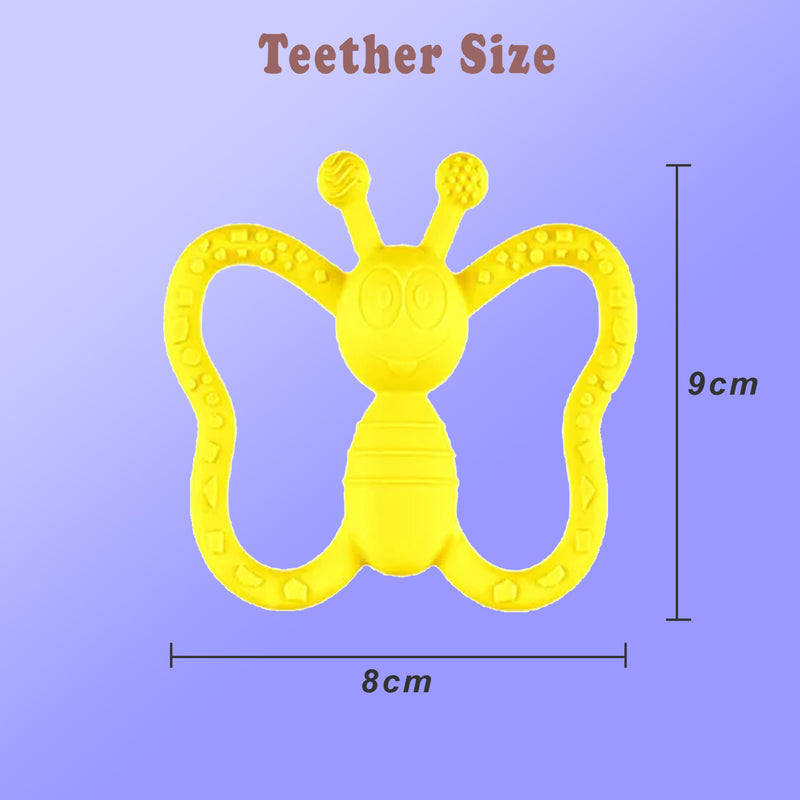 Butterfly Silicone Baby Teether