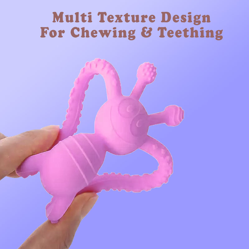 Butterfly Silicone Baby Teether Toy