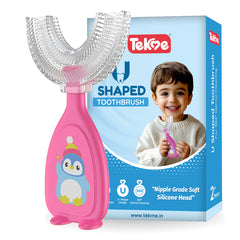 Kids U-Shaped Silicone Toothbrush