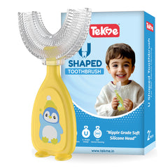 Kids U-Shaped Silicone Toothbrush
