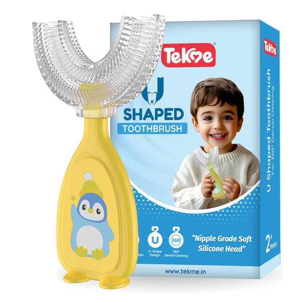 Kids U-Shaped Silicone Toothbrush