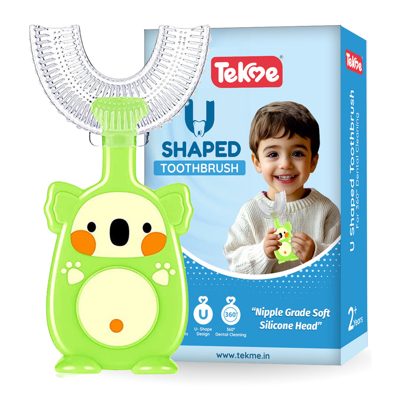 Kids U-Shaped Silicone Toothbrush